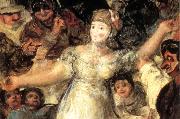 Details of The Burial of the Sardine Francisco Goya